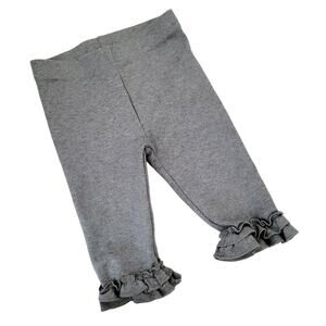 Janie and Jack grey leggings 12-18M